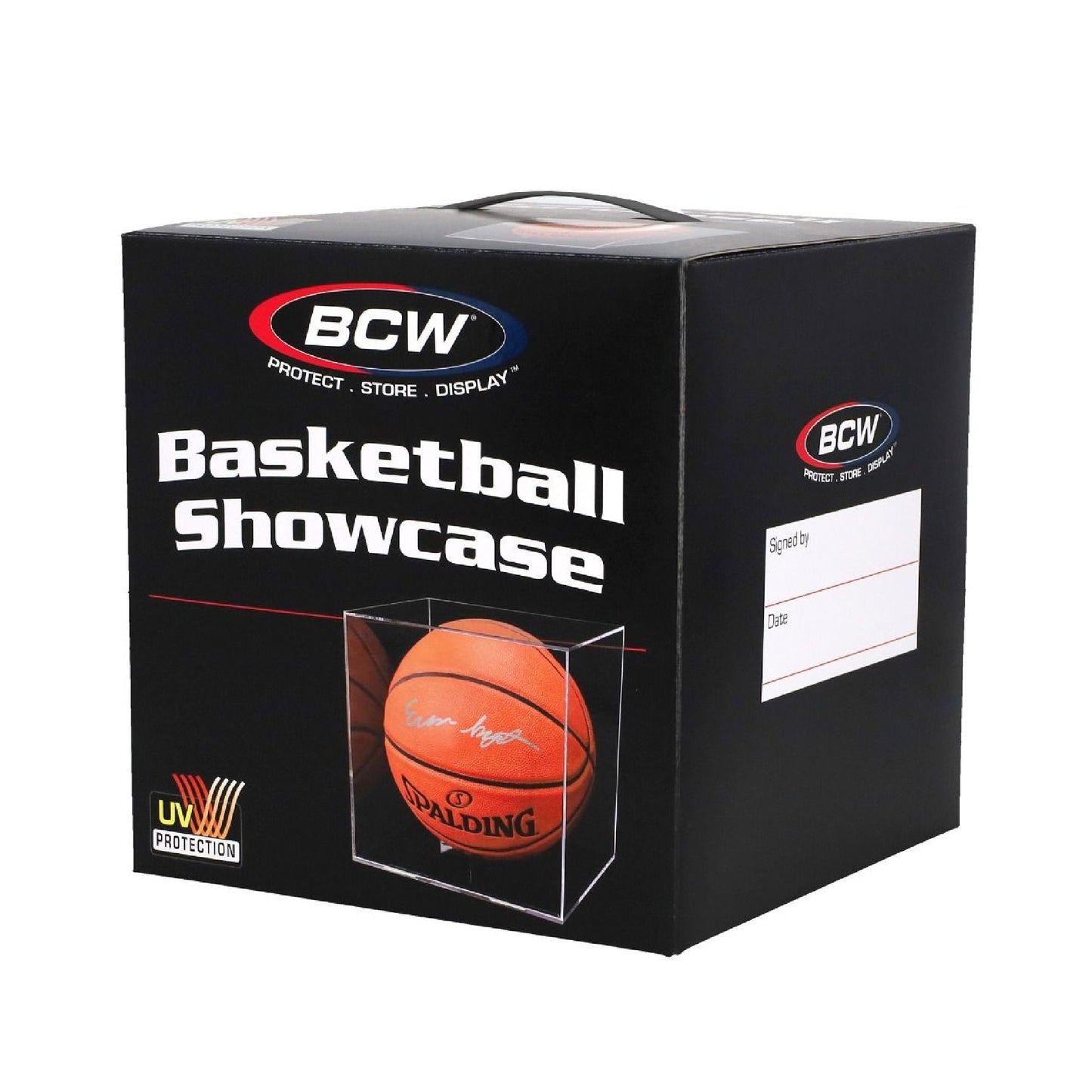BCW Basketball Showcase Black Stand (UV) - Trading Card Market