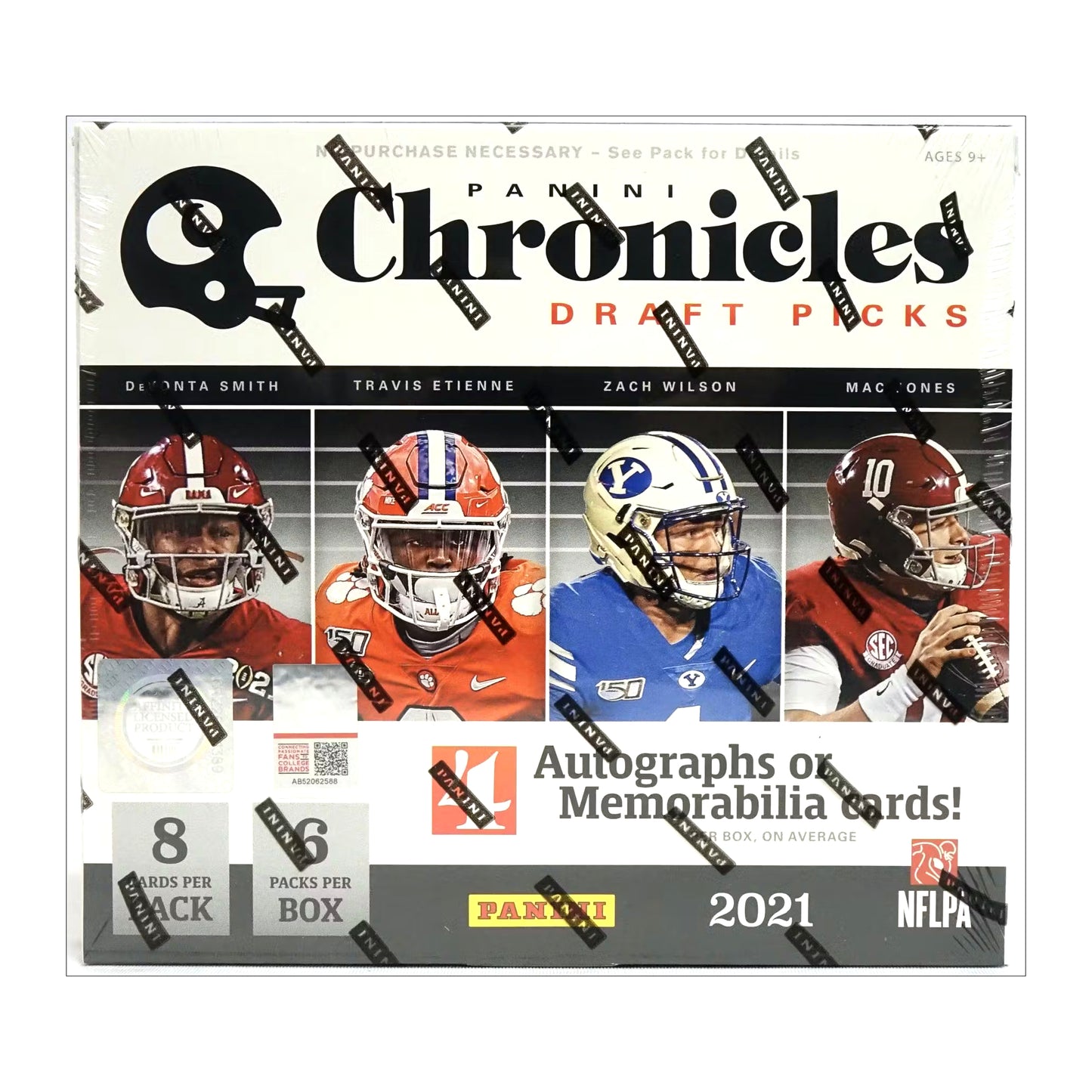 2021 Panini Chronicles Draft Picks Football Hobby Box