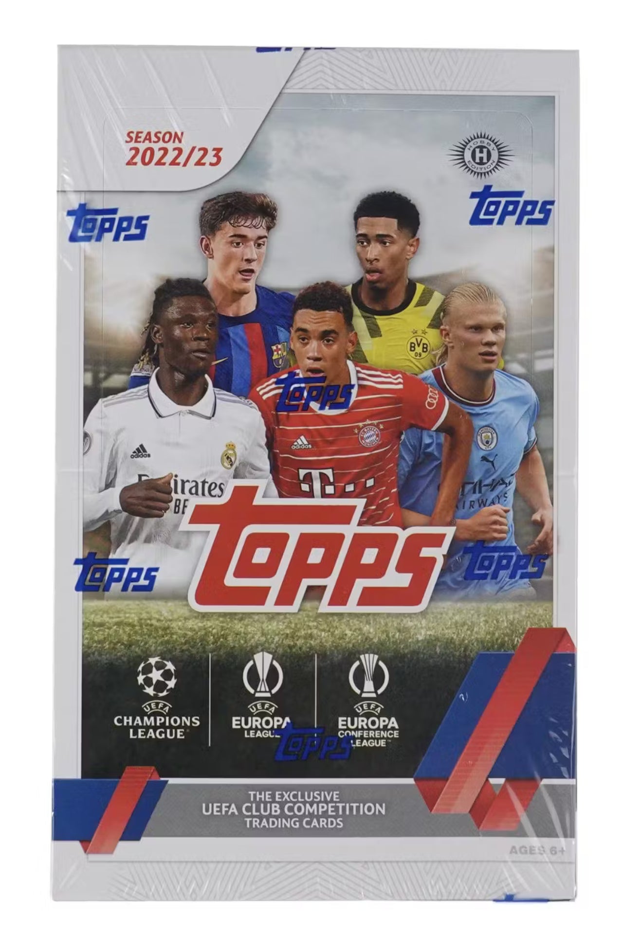 2022/23 Topps UEFA Club Competitions Soccer Hobby Box – Trading Card Market