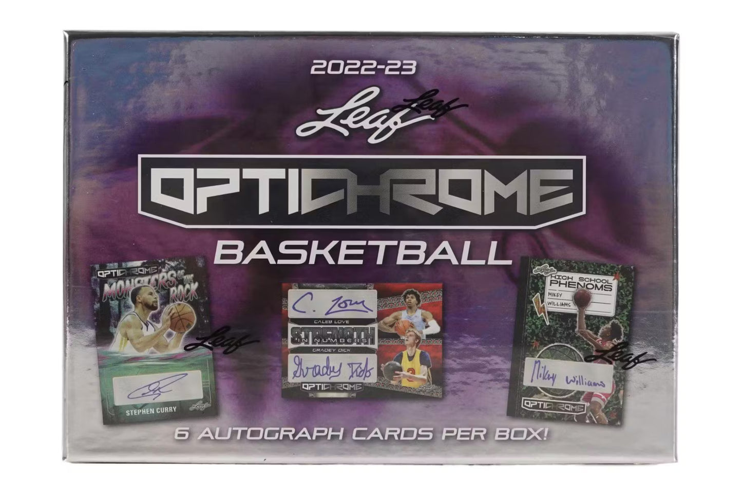 2022/23 Leaf Optichrome Basketball Hobby Box - Trading Card Market