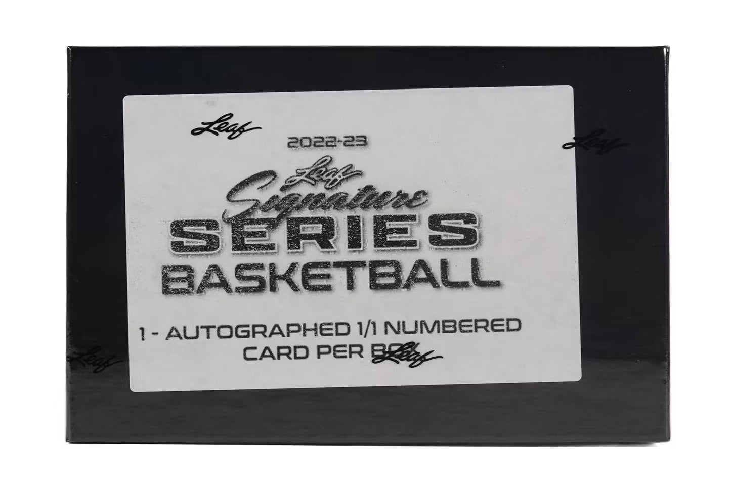 2022/23 Leaf Signature Series Basketball Hobby Box - Trading Card Market