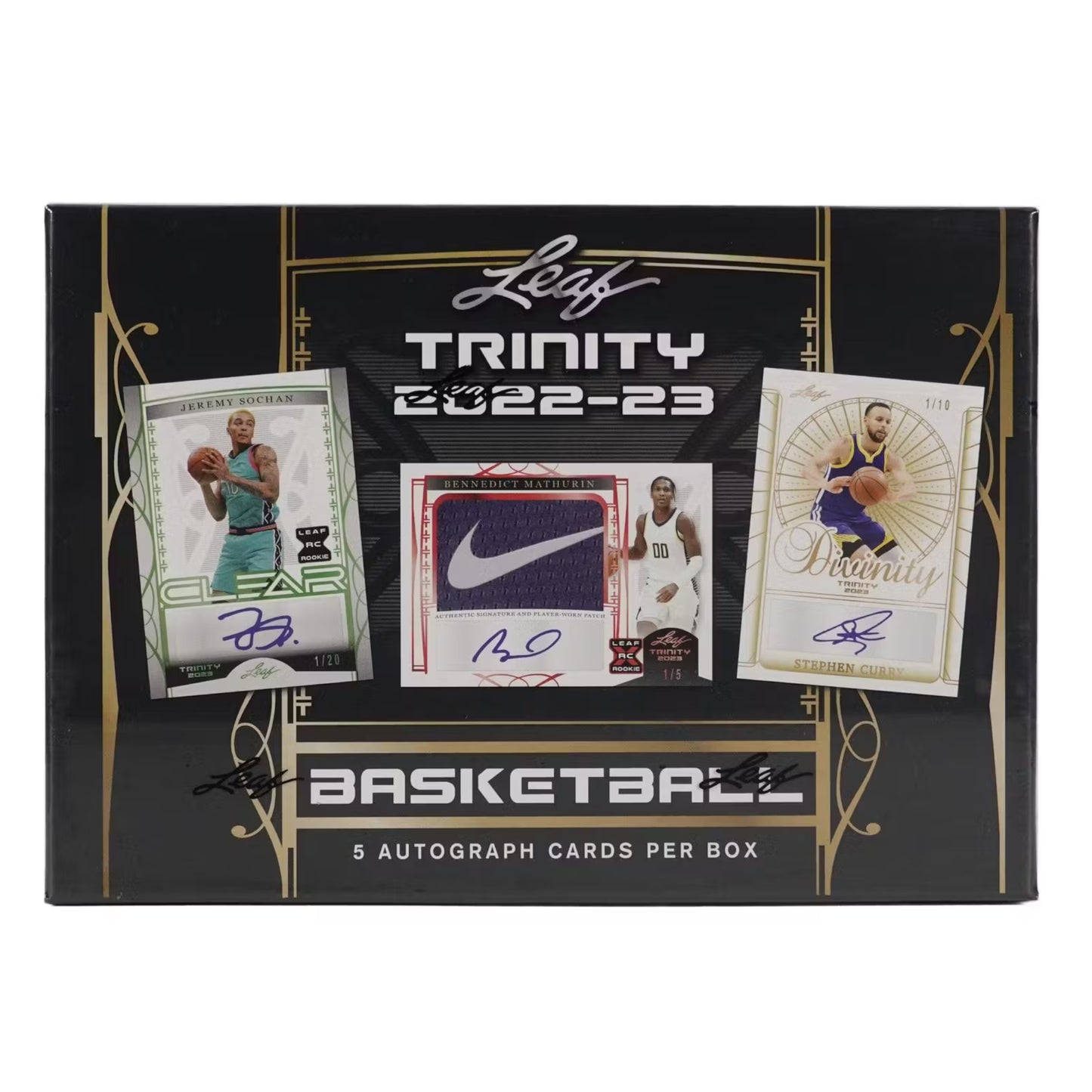 2022/23 Leaf Trinity Basketball Hobby Box - Trading Card Market