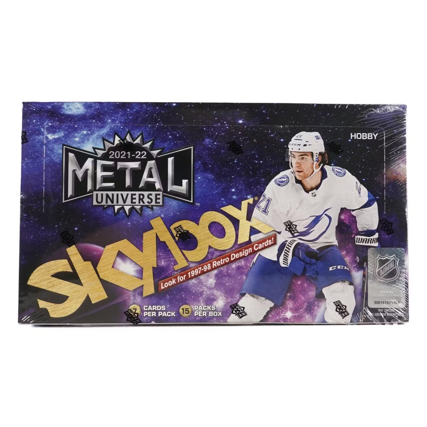 2021/22 Upper Deck Skybox Metal Universe Hockey Hobby Box - Trading Card Market