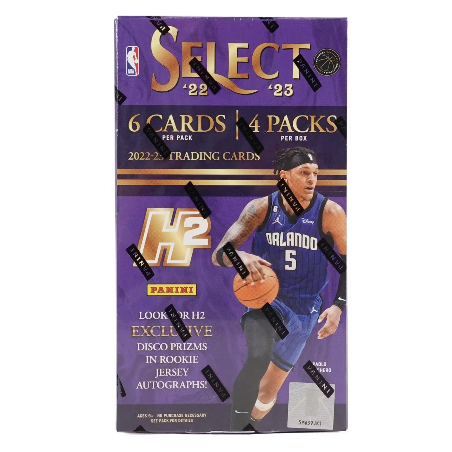 2022/23 Panini Select H2 Basketball Box