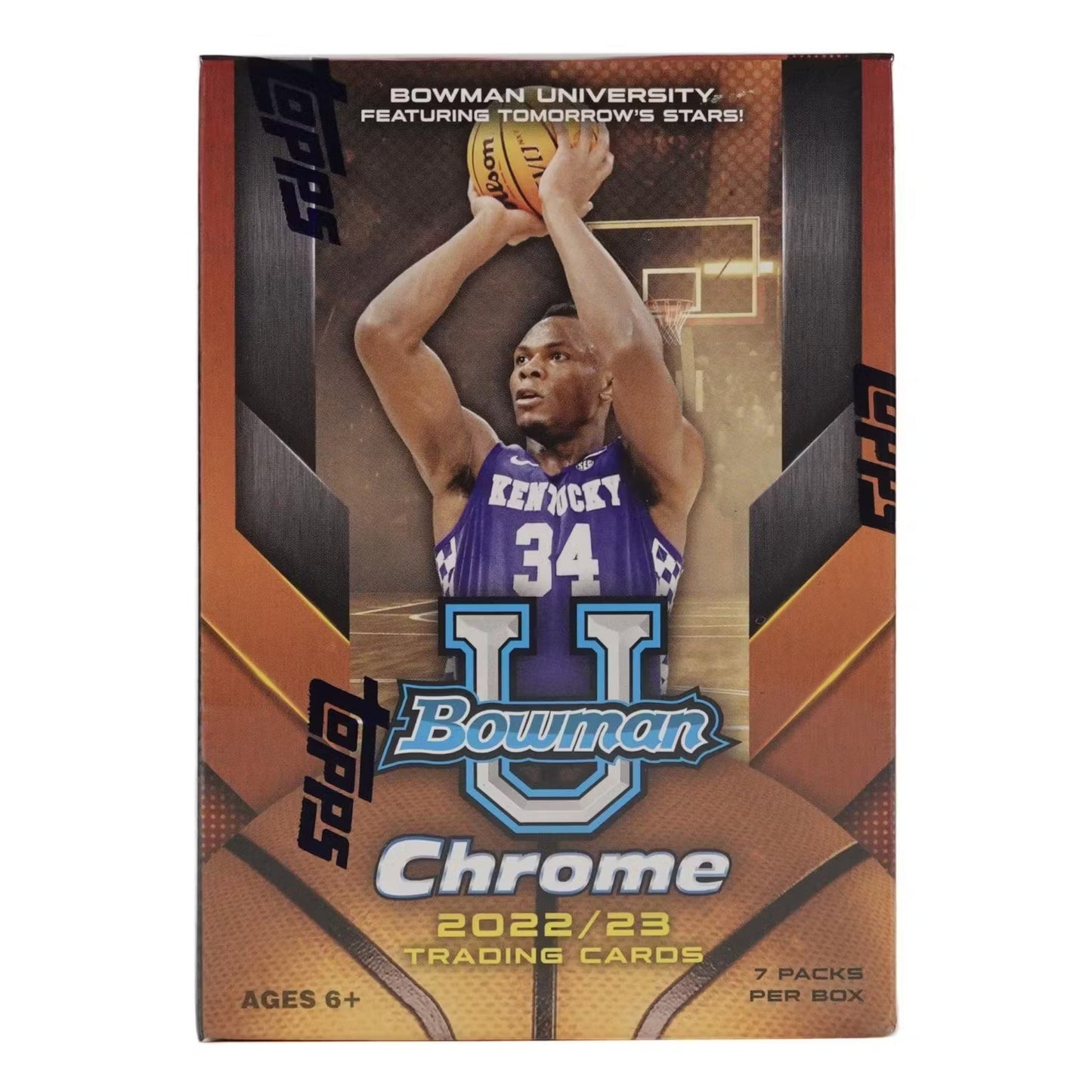 2022/23 Bowman Chrome University Basketball Blaster Box - Trading Card Market