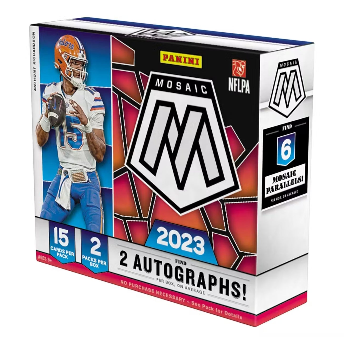 2023 Panini Mosaic Draft Picks Football Hobby Box