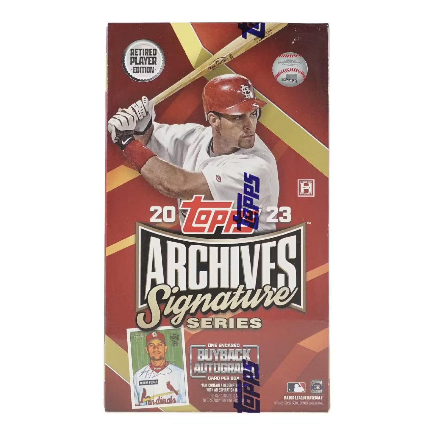 2023 Topps Archives Signature Series Retired Player Edition Baseball Hobby Box - Trading Card Market