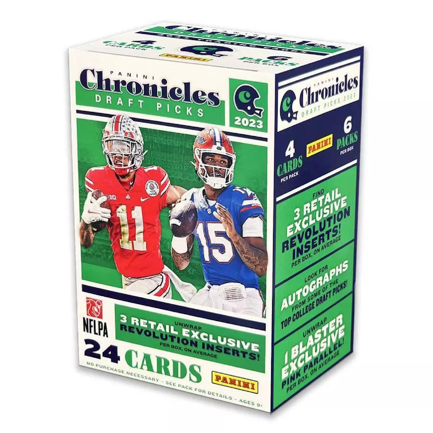 2023 Panini Chronicles Draft Picks Football Blaster Box - Trading Card Market