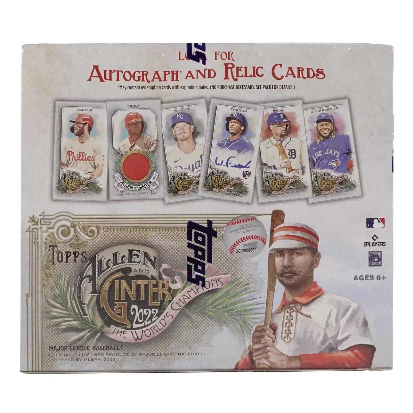 2022 Topps Allen & Ginter Baseball Retail Box - Trading Card Market