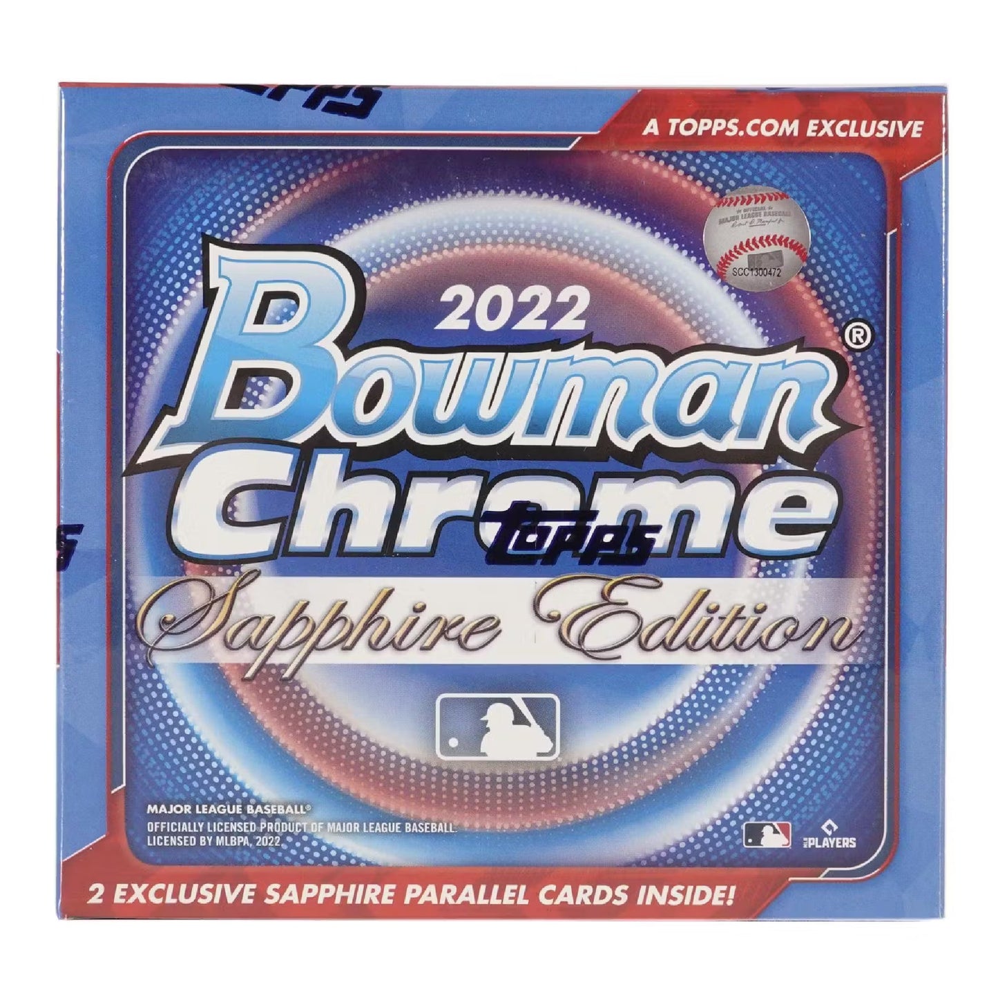 2022 Bowman Chrome Sapphire Baseball Hobby Box (Back - to - School Sale) - Trading Card Market