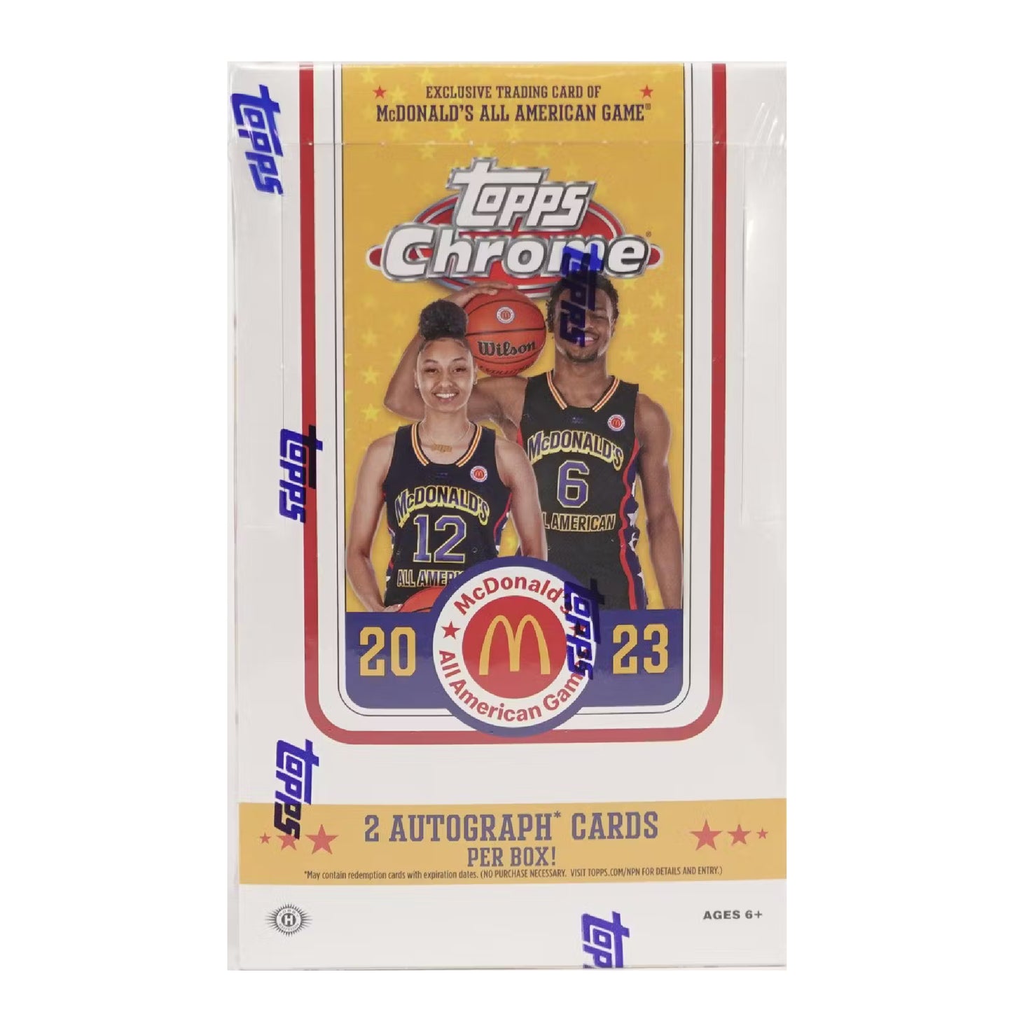 2023 Topps Chrome McDonalds All-American Basketball Hobby Box