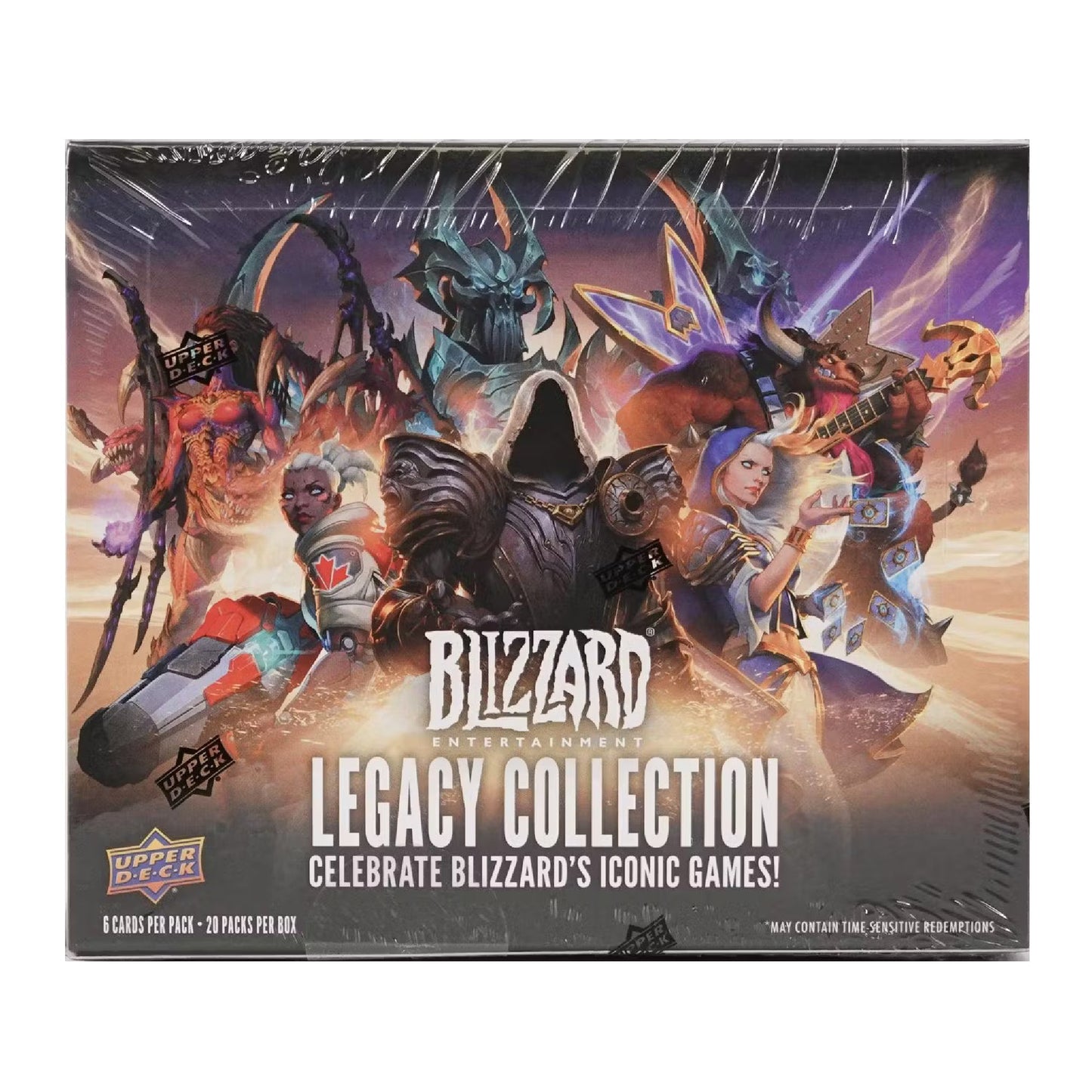 2023 Upper Deck Blizzard Entertainment Legacy Collection Non - Sport Hobby Box - Trading Card Market