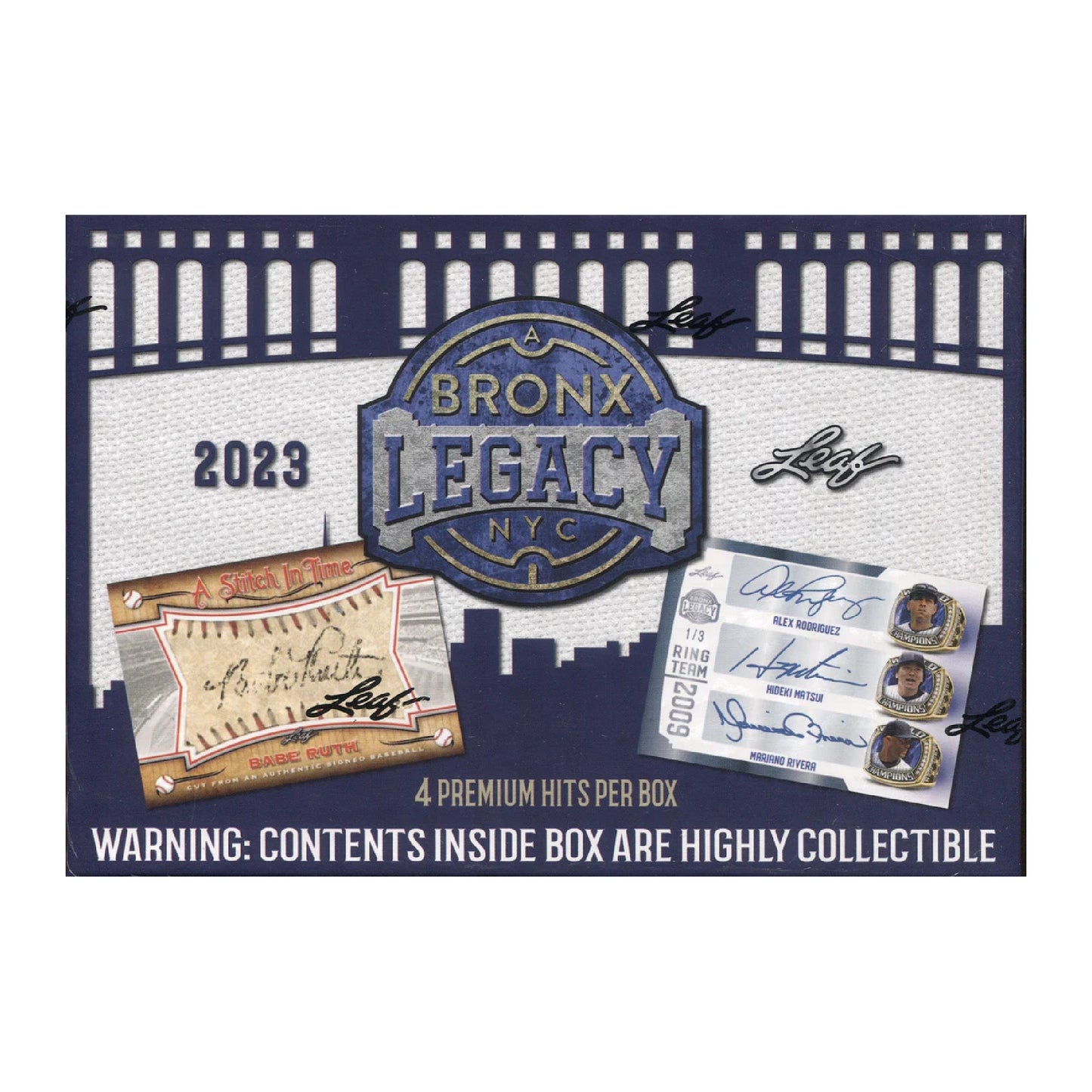 2023 Leaf Bronx Legacy Baseball Hobby Box - Trading Card Market