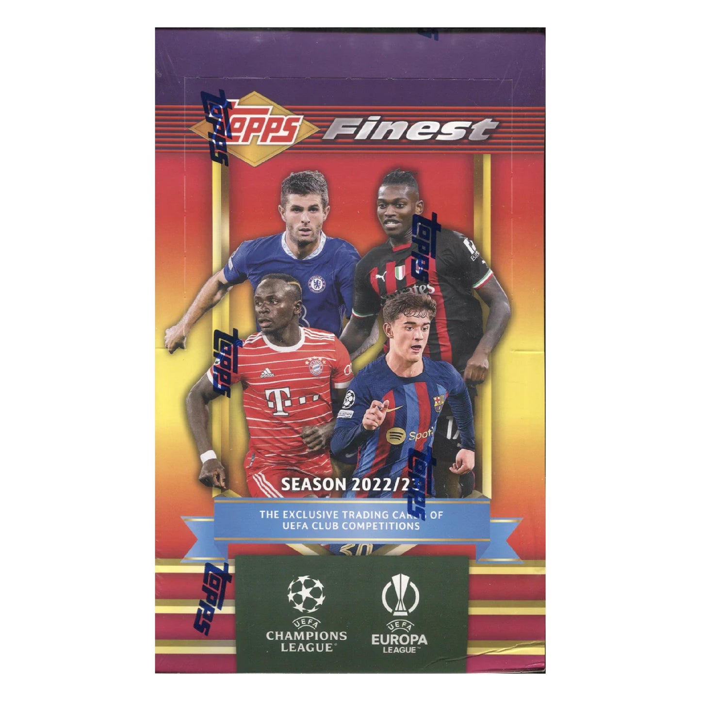 2022/23 Topps Finest Flashbacks UEFA Club Competitions Soccer Hobby Box - Trading Card Market