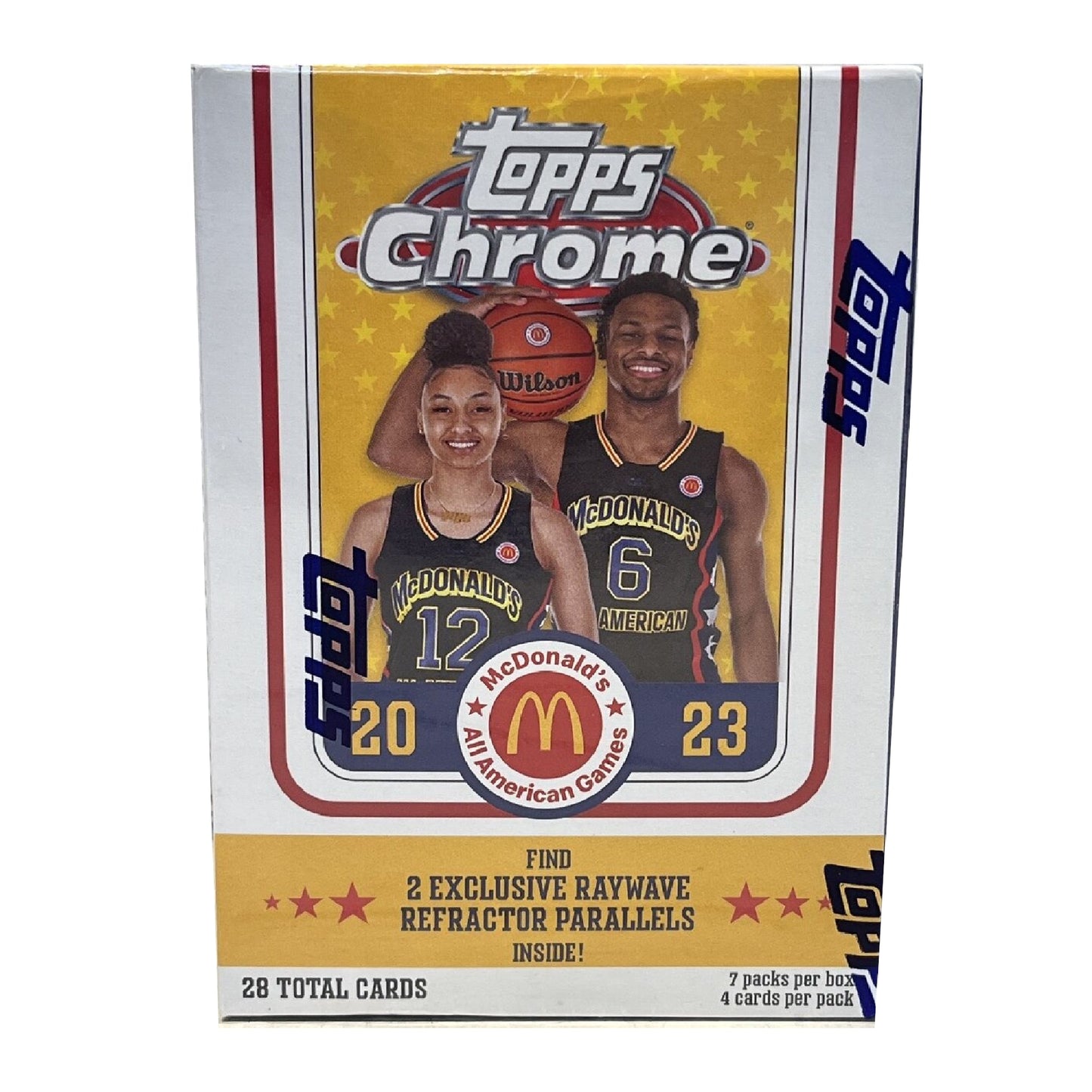 2023/24 Topps Chrome McDonalds All - American Basketball Blaster Box - Trading Card Market