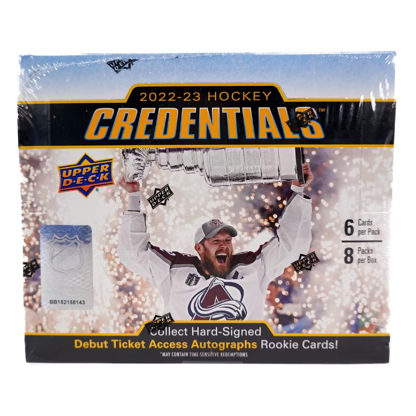 2022/23 Upper Deck Credentials Hockey Hobby Box - Trading Card Market