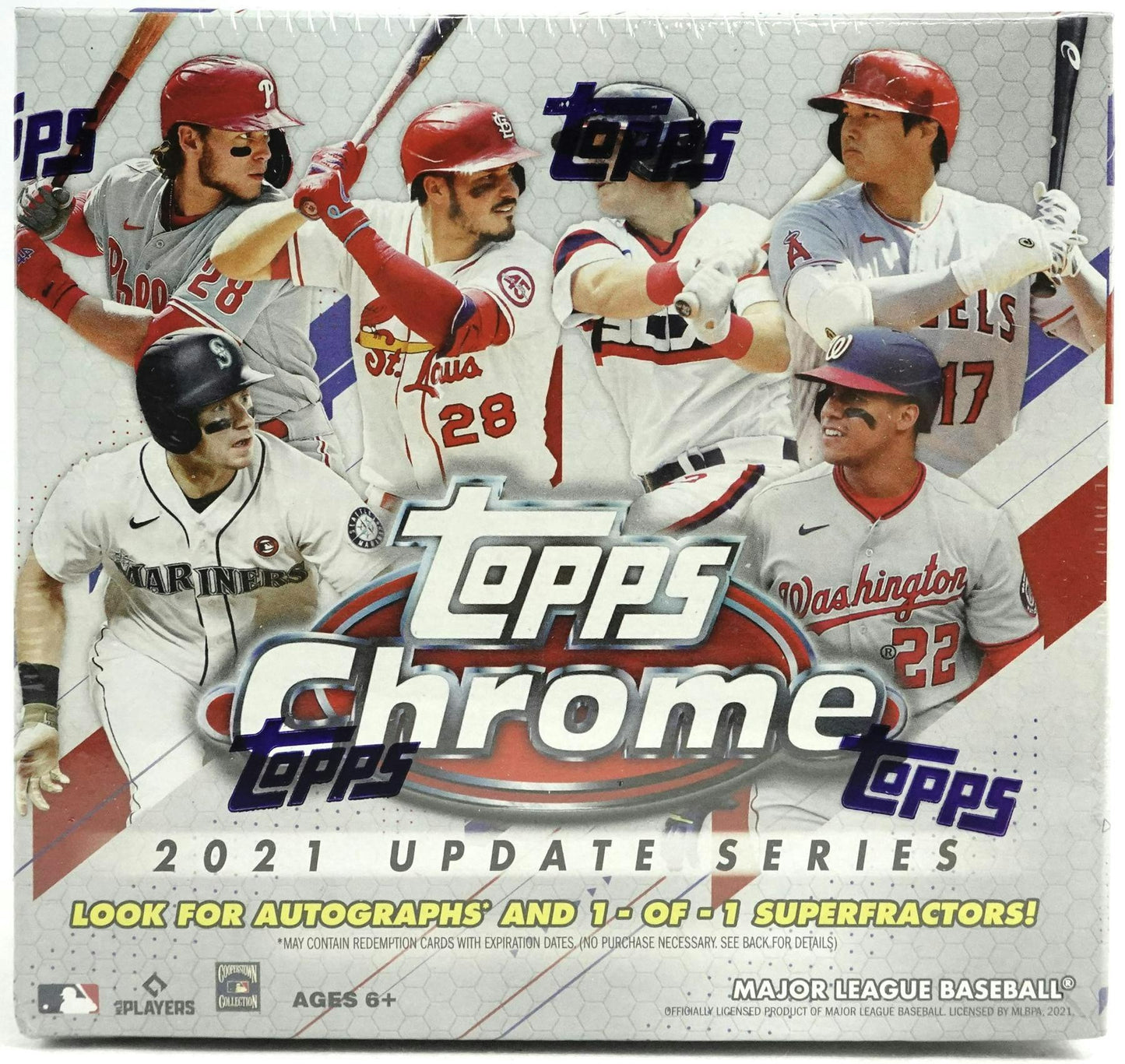 2021 Topps Chrome Update Baseball Mega Box - Trading Card Market