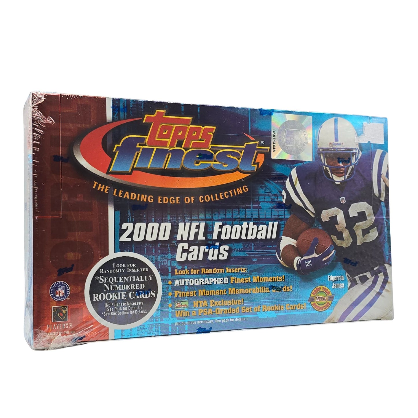 2000 Topps Finest Football Hobby Box