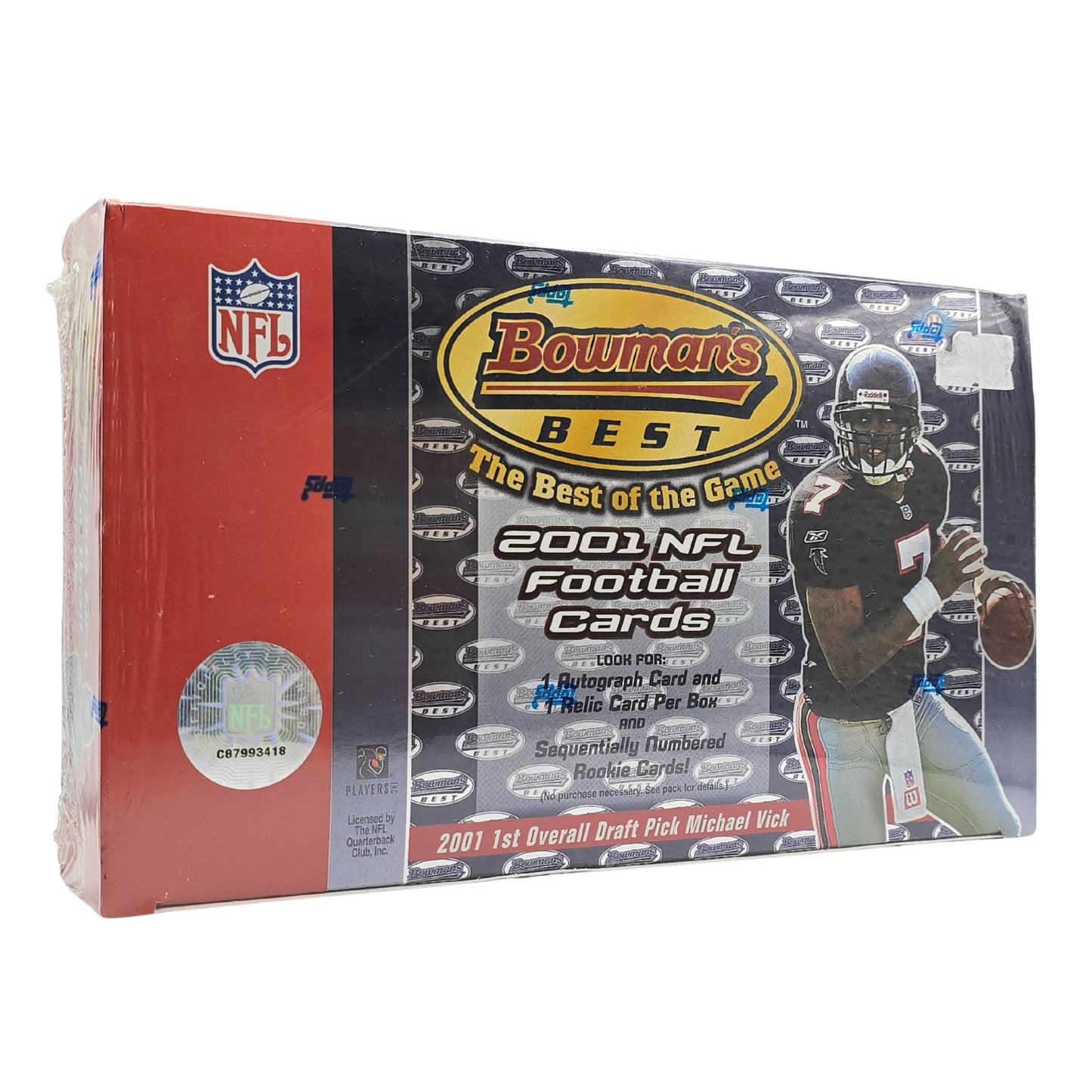 2001 Bowman's Best Football Hobby Box - Trading Card Market