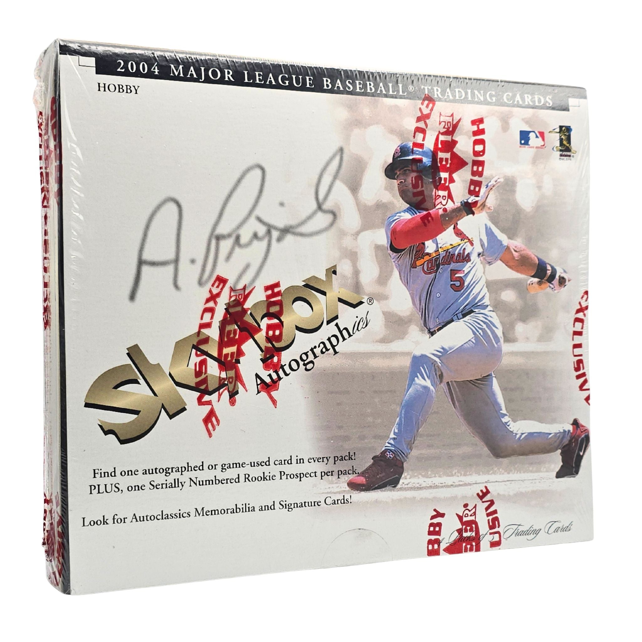 2004 FLEER EX オーセンティックオートグラフカード 2004 Fleer Skybox Autographics Baseball Hobby Box – Trading Card
