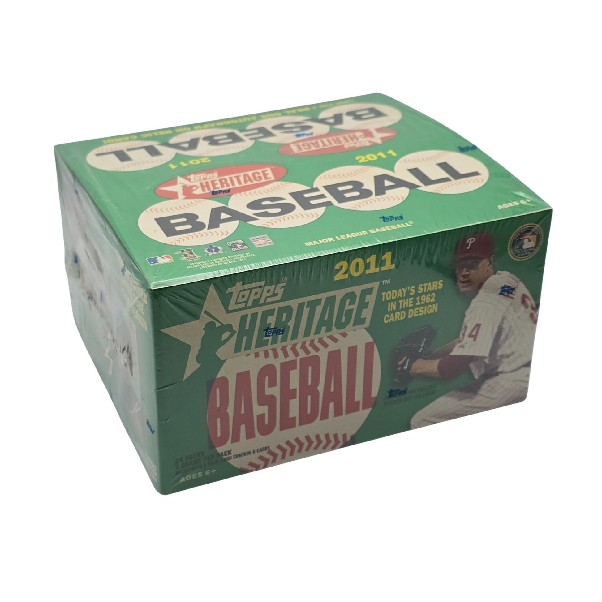 2011 Topps Heritage Baseball Retail 24 Pack Box - Trading Card Market