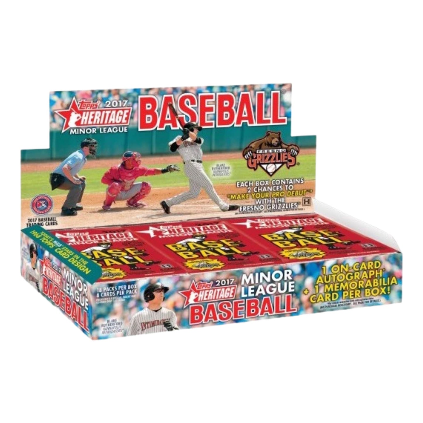 2017 Topps Heritage Minor League Baseball Hobby Box - Trading Card Market