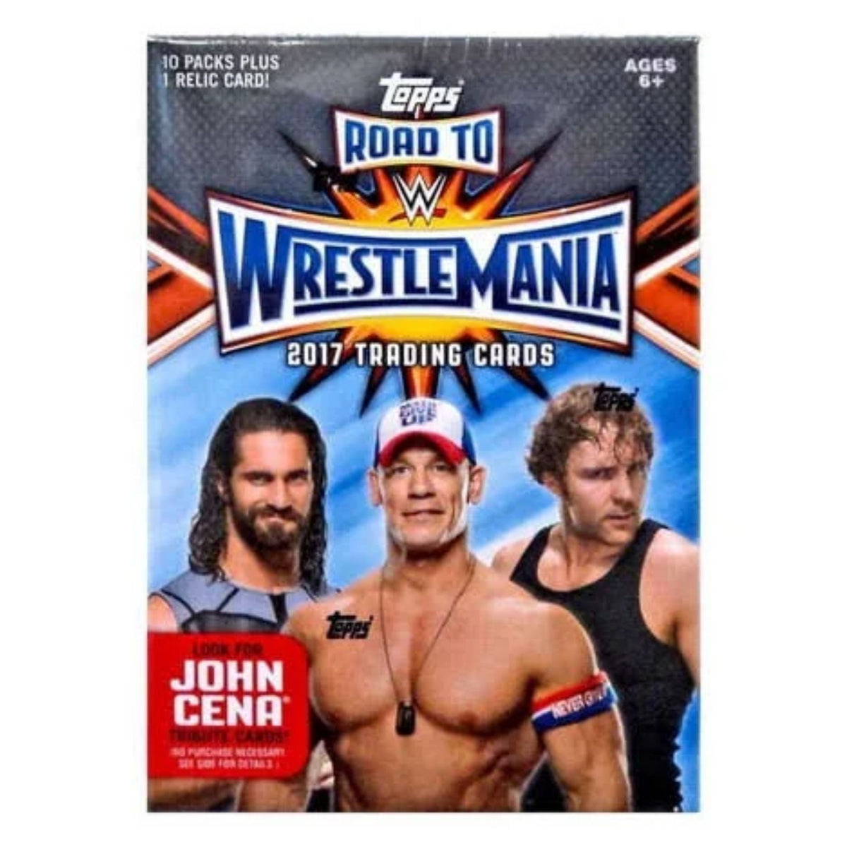 2017 Topps Road To Wrestlemania WWE Blaster Box