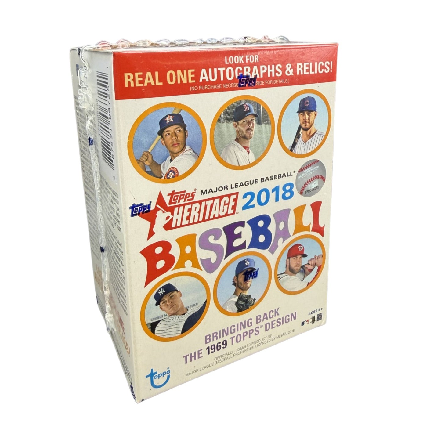2018 Topps Heritage Baseball Blaster Box - Trading Card Market
