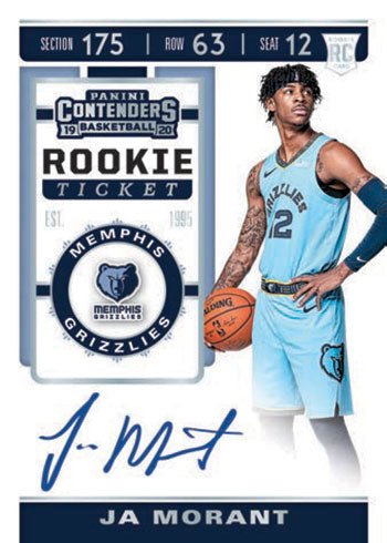 2019/20 Panini Contenders Basketball Hobby Box - Trading Card Market
