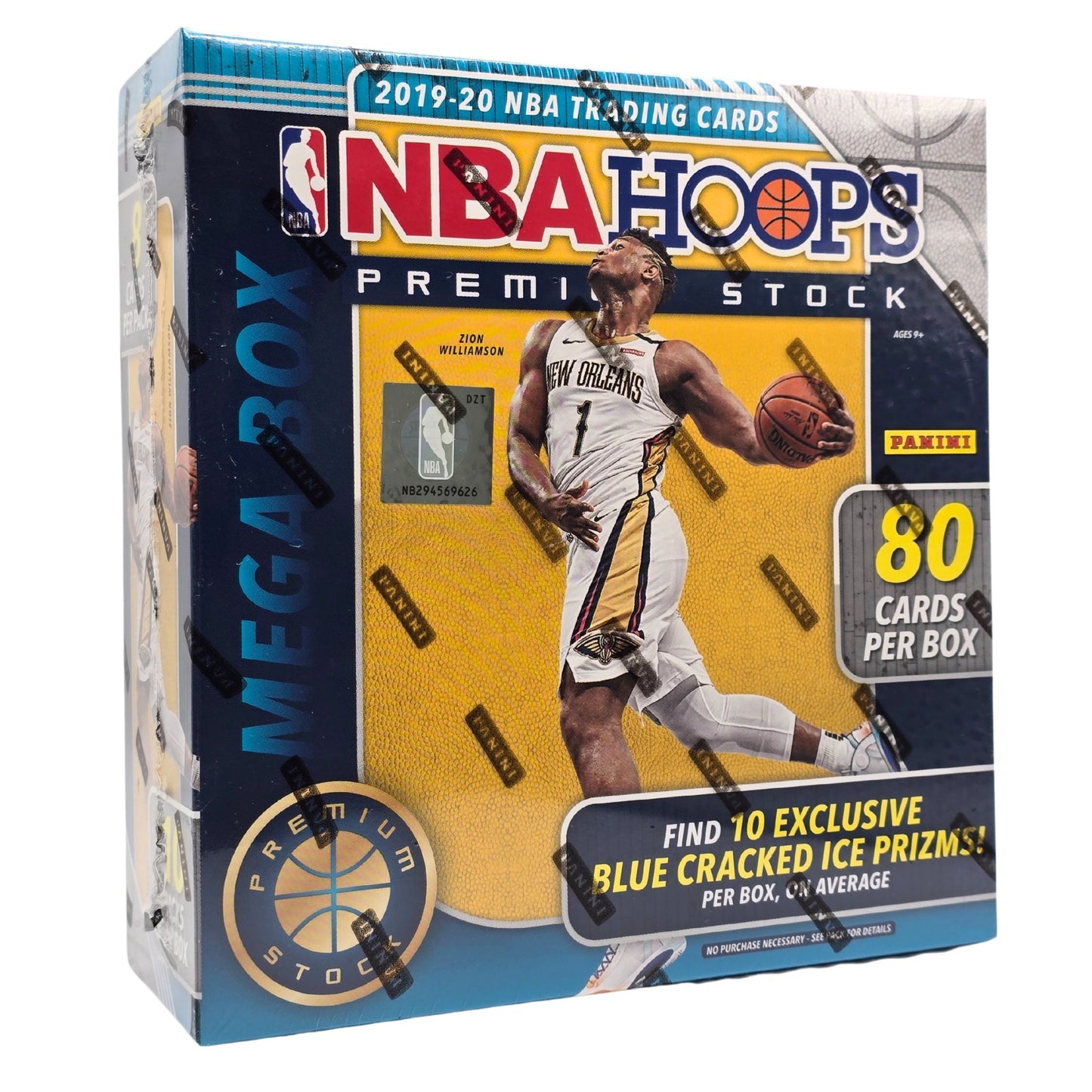 2019/20 Panini NBA Hoops Premium Stock Basketball Mega Box (Back - to - School Sale) - Trading Card Market