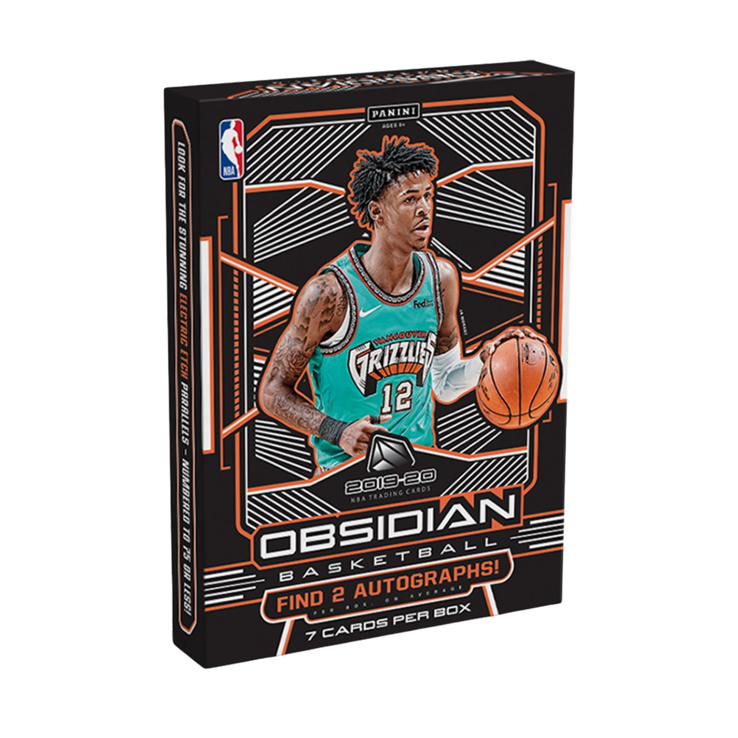 2019/20 Panini Obsidian Basketball Hobby Box - Trading Card Market