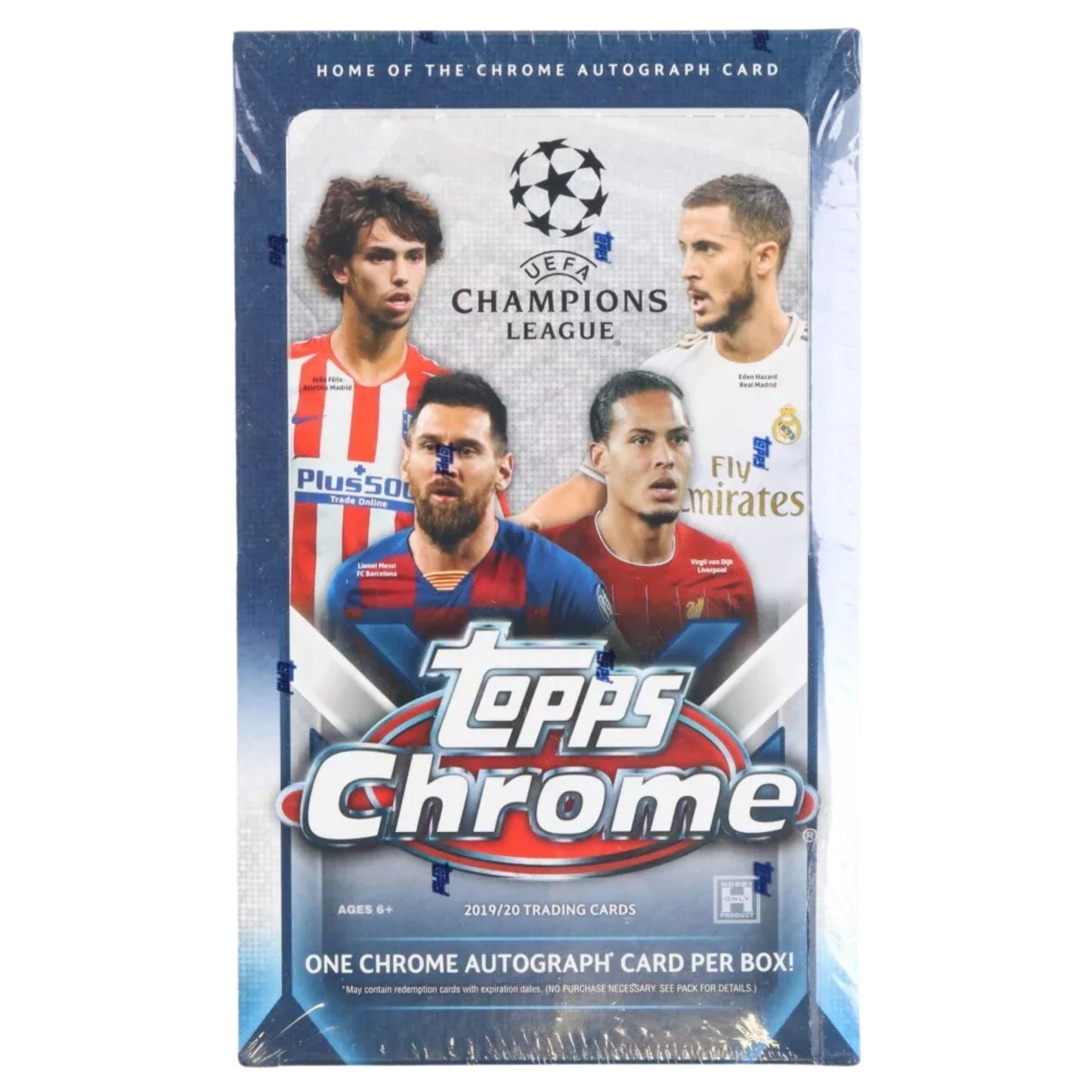 2019/20 Topps Chrome UEFA Champions League Soccer Hobby Box - Trading Card Market