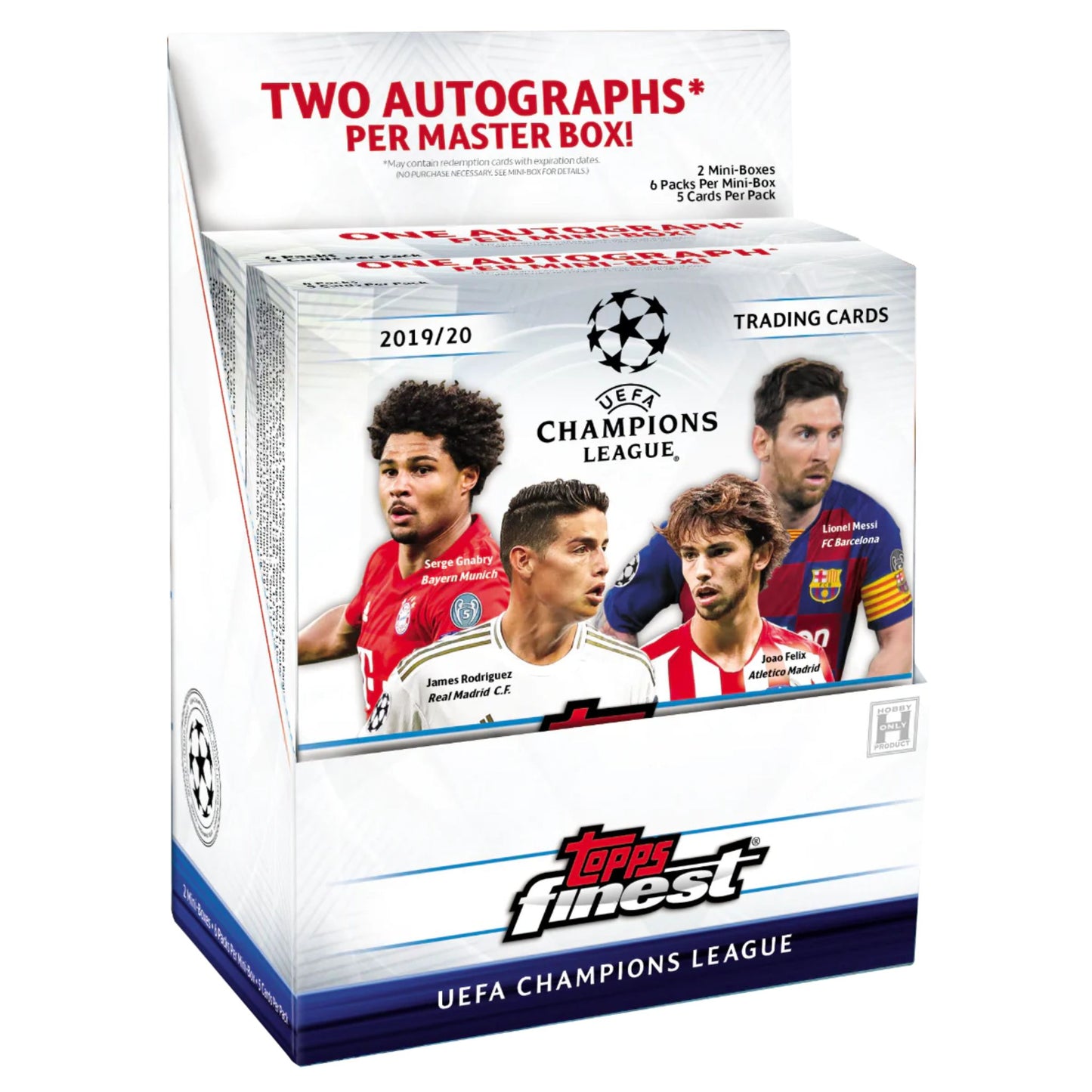 2019/20 Topps Finest UEFA Champions League Soccer Hobby Box - Trading Card Market