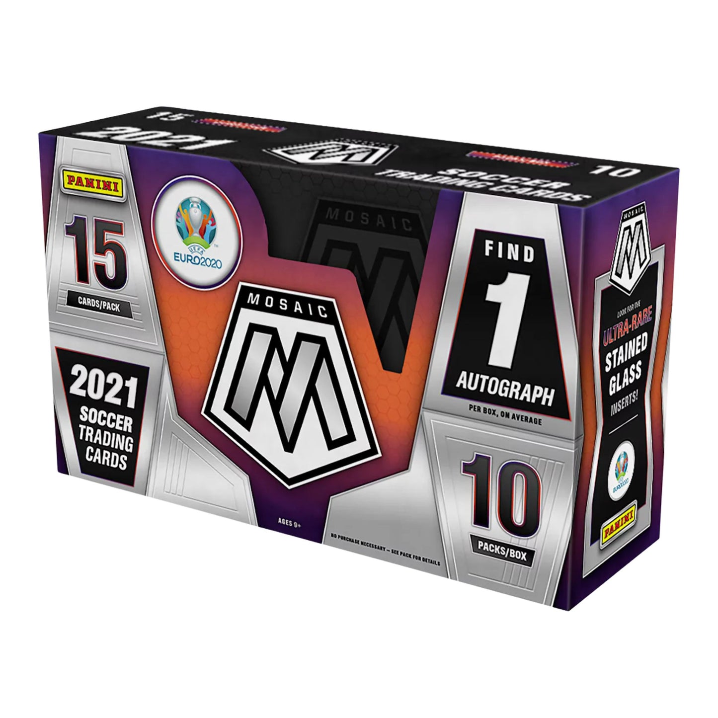 2020/21 Panini Mosaic UEFA EURO Soccer Hobby Box - Trading Card Market