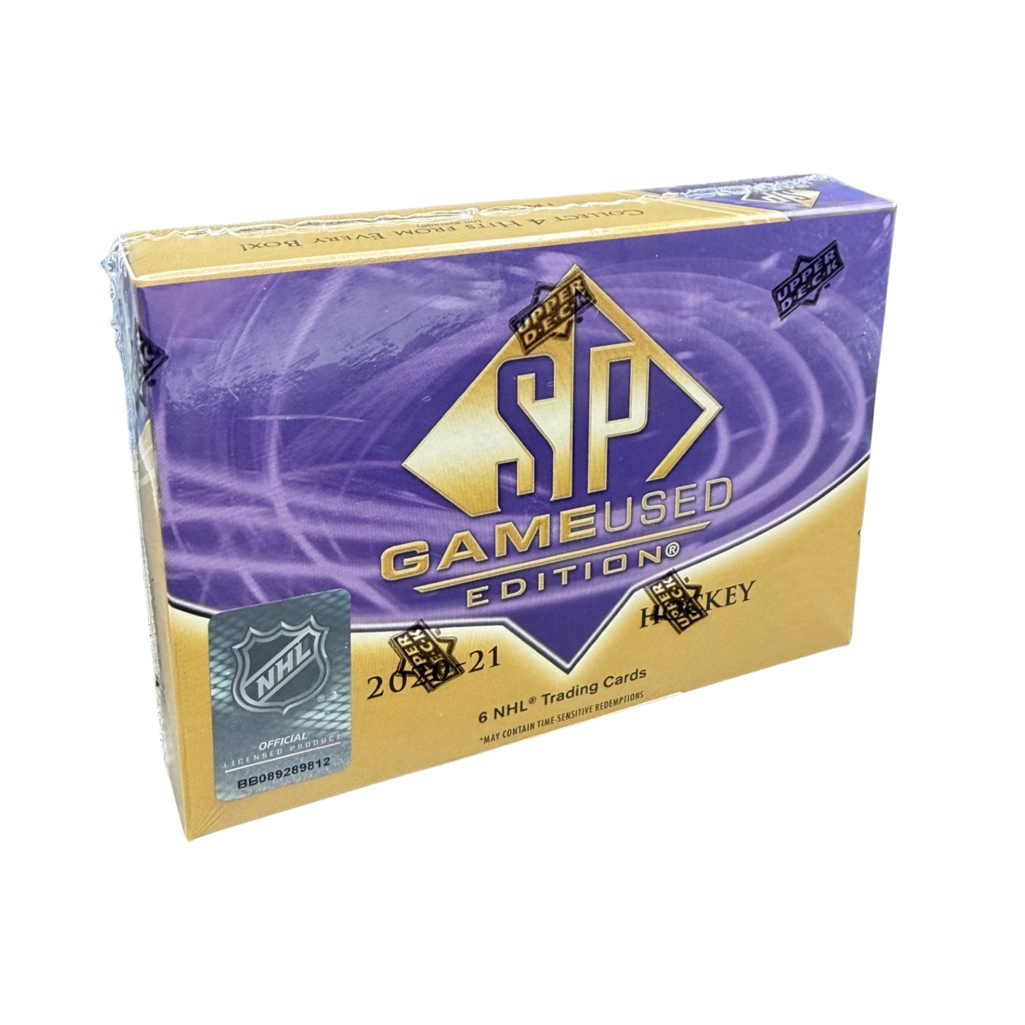 2020/21 Upper Deck SP Game Used Hockey Hobby Box - Trading Card Market
