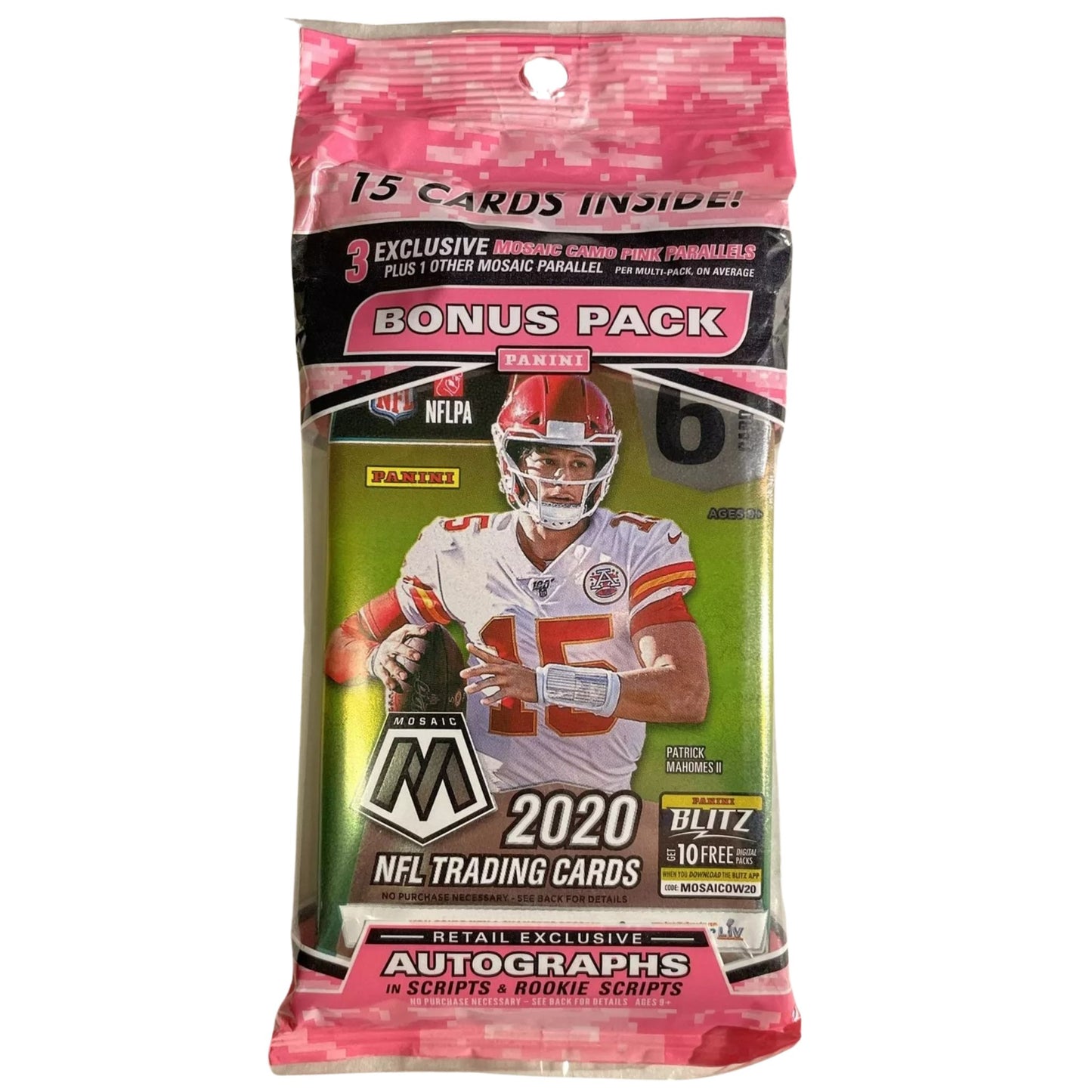 2020 Panini Mosaic Football Fat Pack - Trading Card Market
