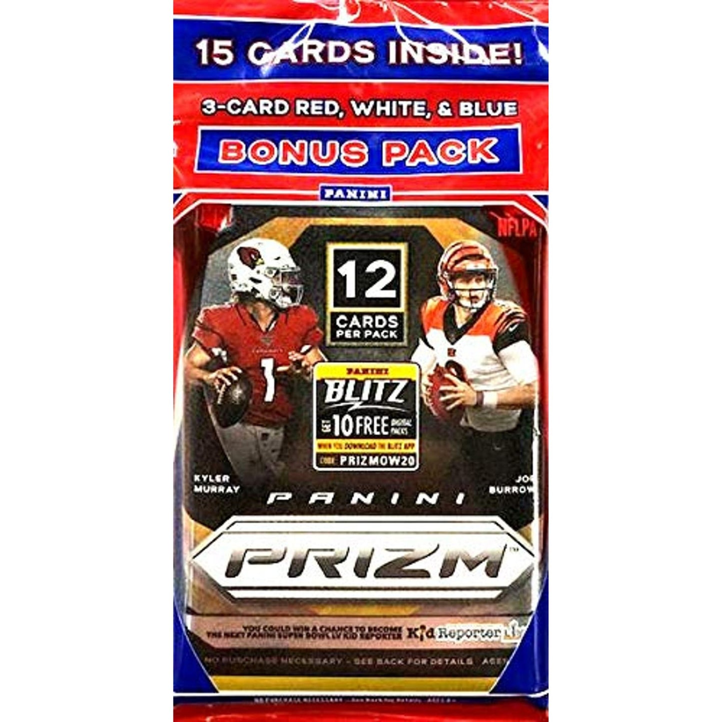 2020 Panini Prizm Football Cello Pack - Trading Card Market