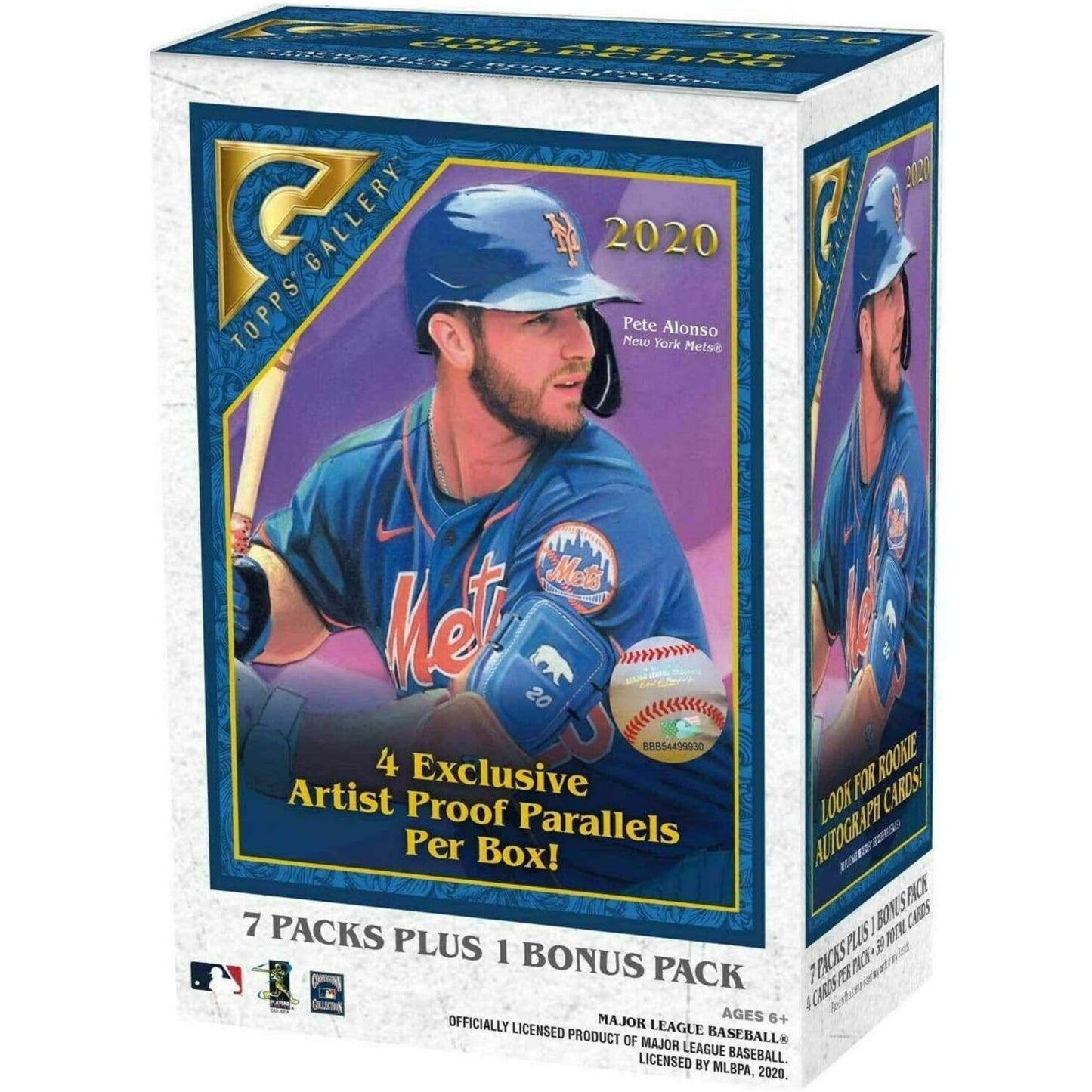 2020 Topps Gallery Baseball Blaster Box