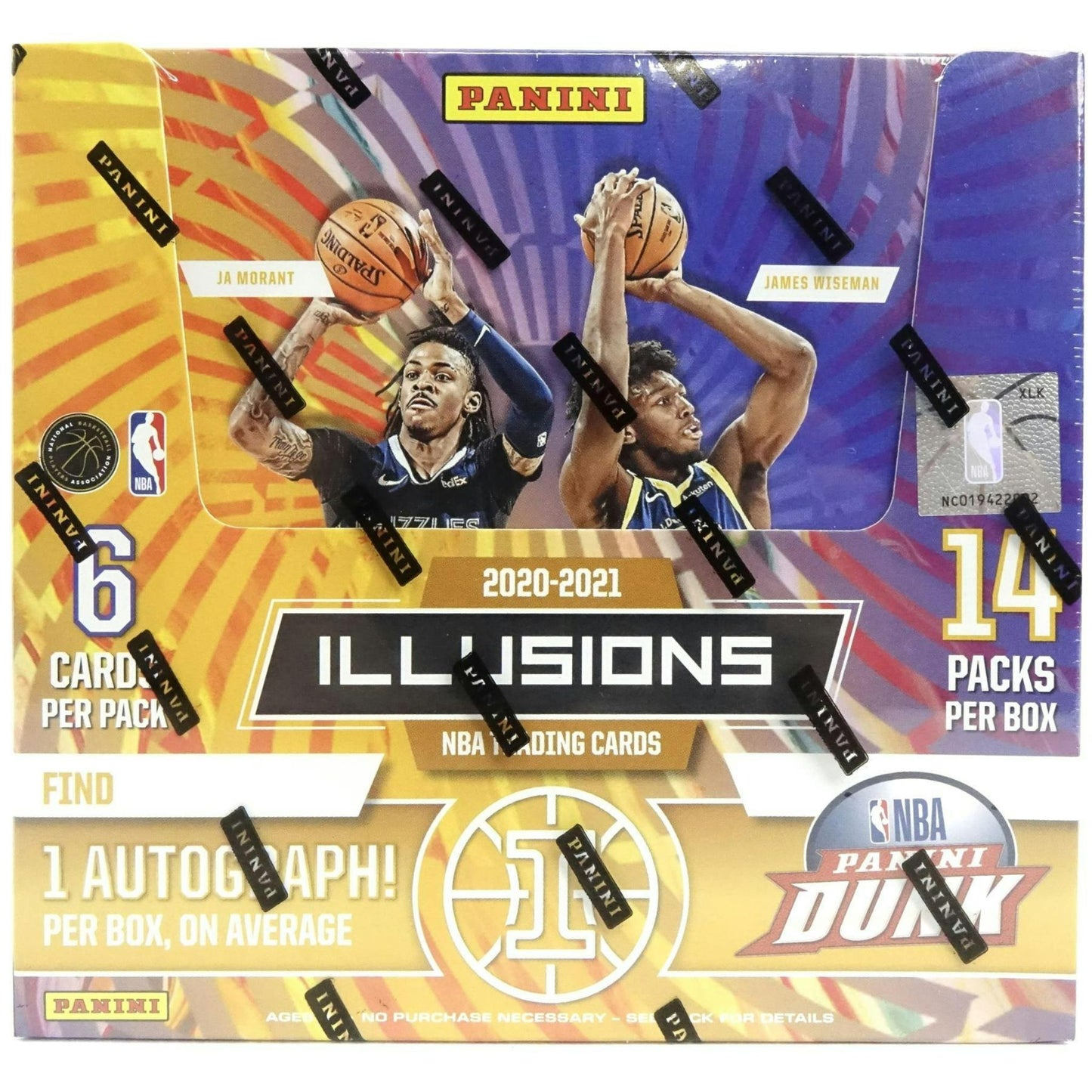 2020/21 Panini Illusions Basketball Hobby Box - Trading Card Market