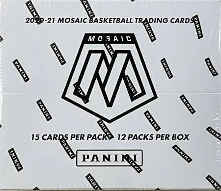 2020/21 Panini Mosaic Basketball 12 Pack Cello Box - Trading Card Market