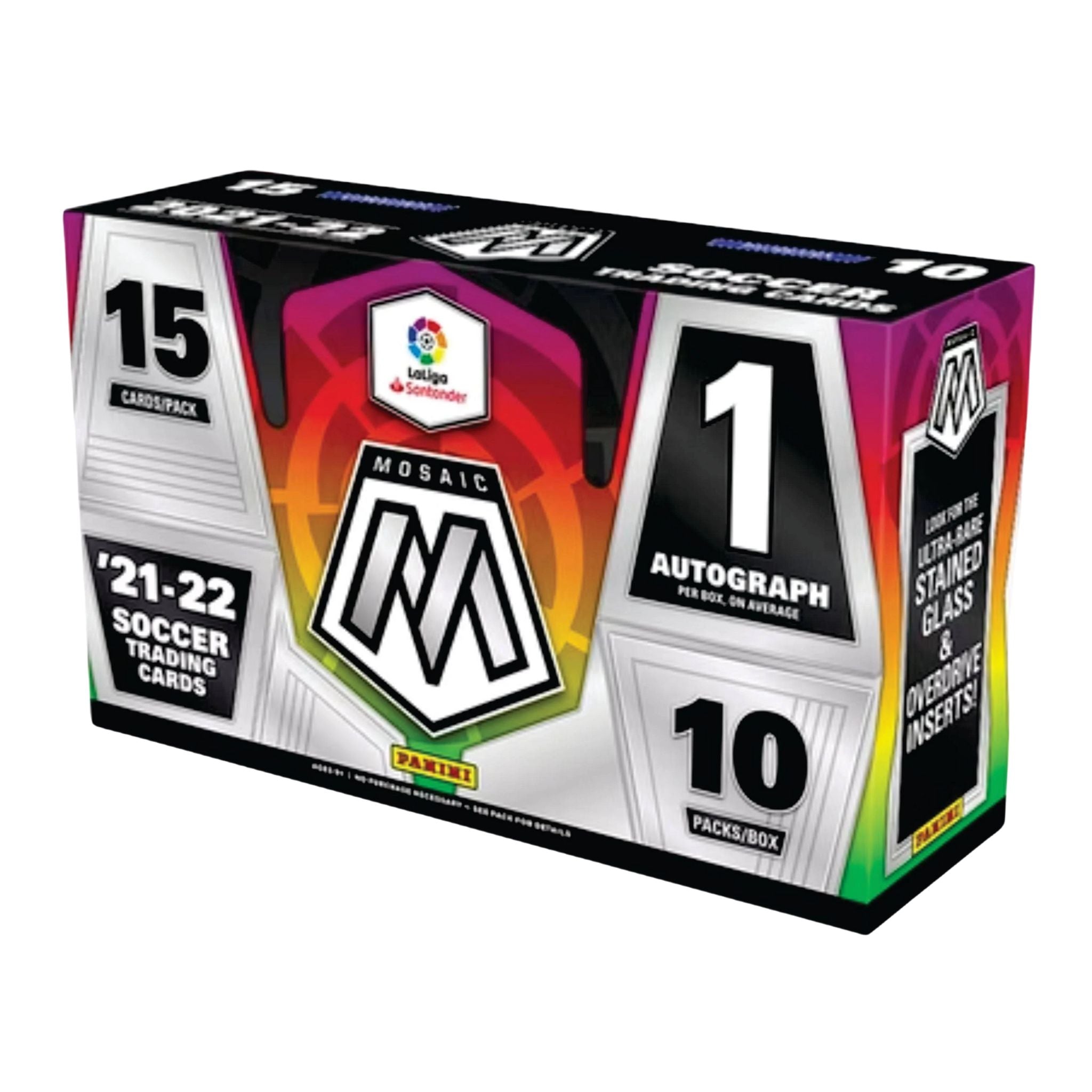 2021/22 Panini Mosaic La Liga Soccer Hobby Box – Trading Card Market
