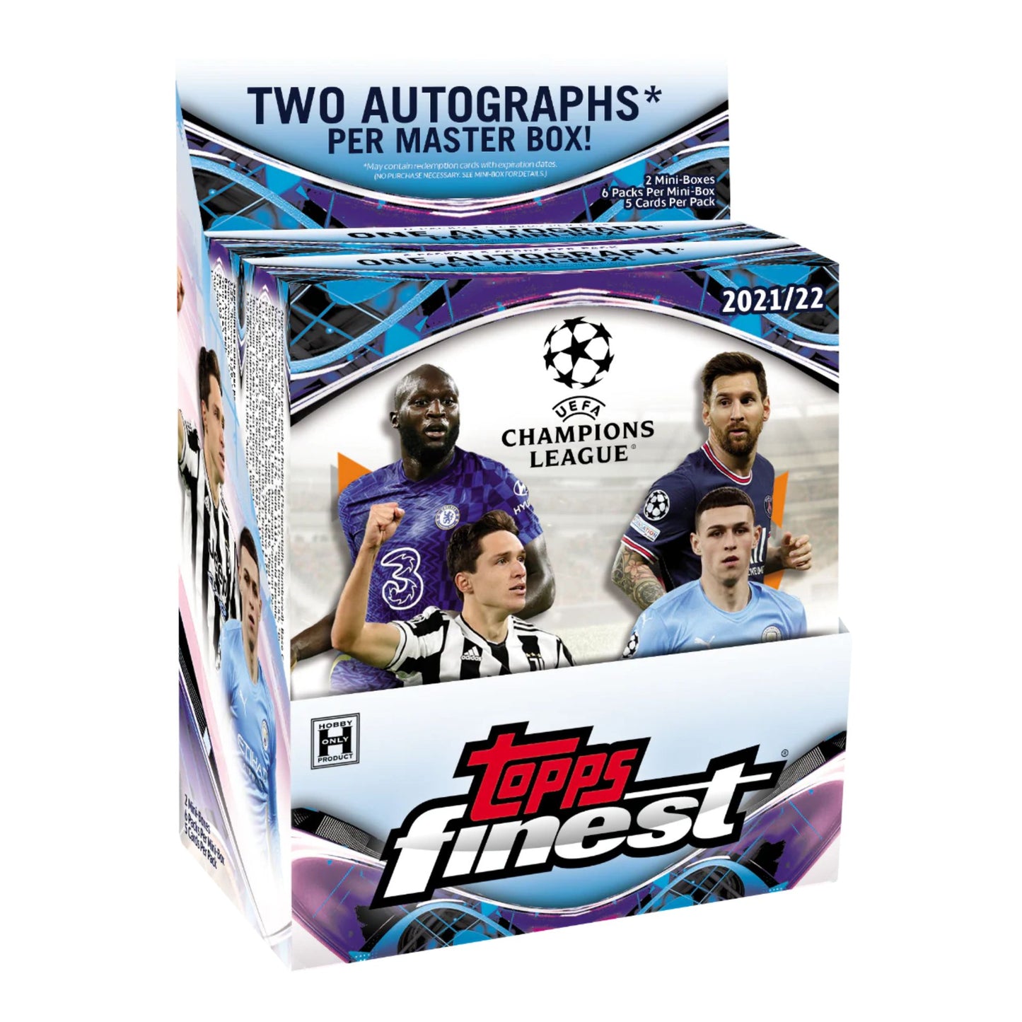 2021/22 Topps Finest UEFA Champions League Soccer Hobby Box - Trading Card Market