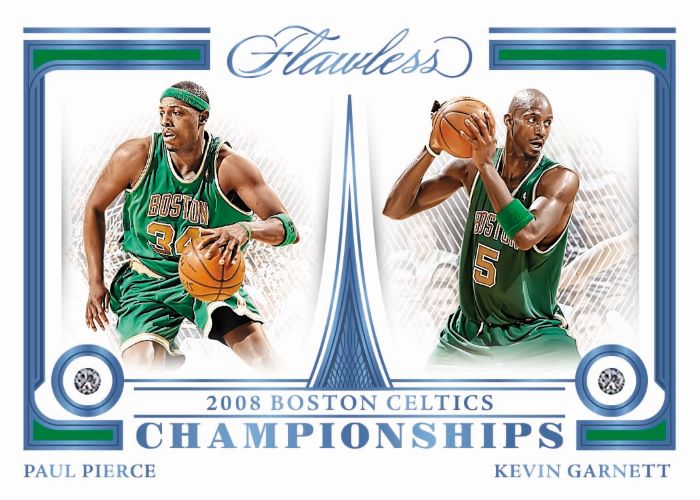 2022/23 Panini Flawless Basketball Cards-Paul Pierce_Kevin Garnett Championships