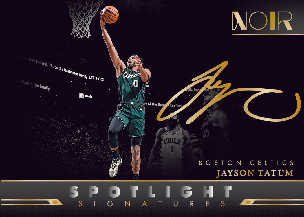 2022/23 Panini Noir Basketball Hobby Box-Jayson Tatum