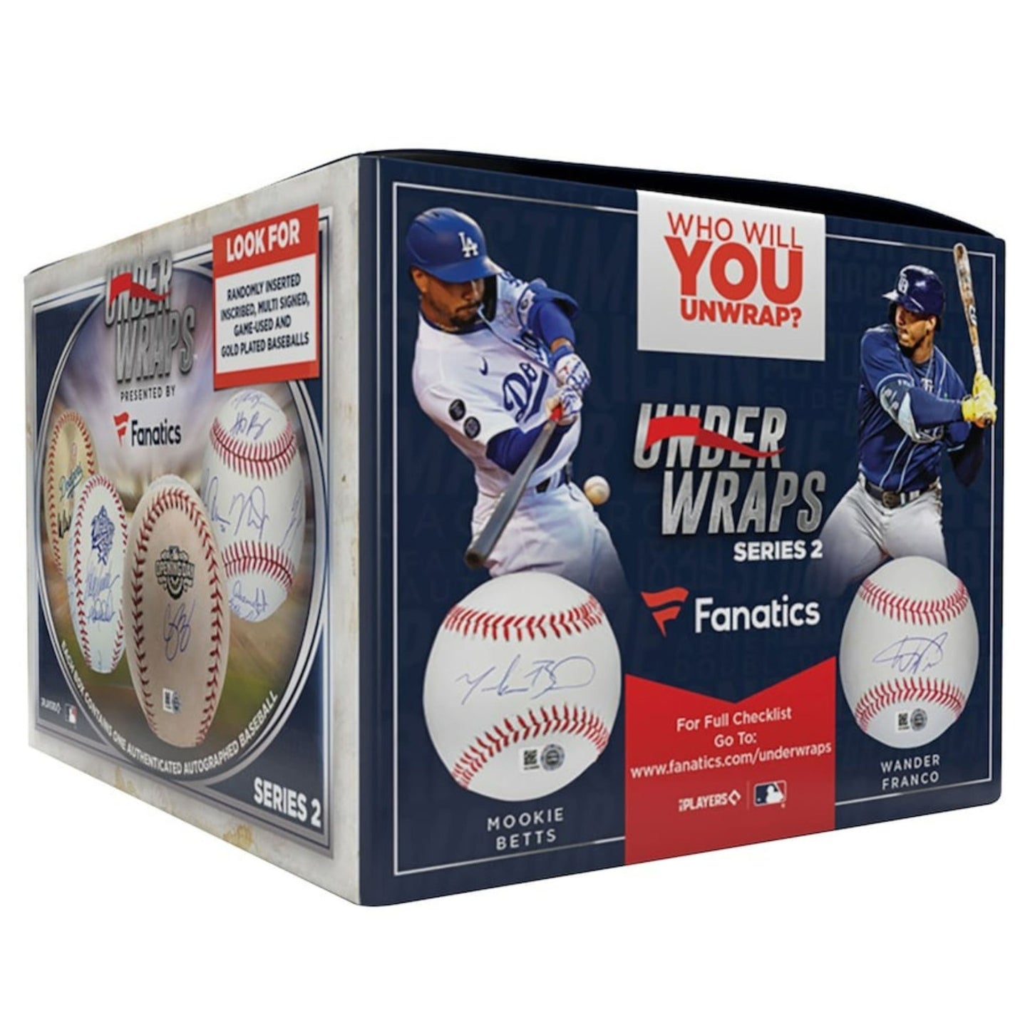 2022 Fanatics Authentic Under Wraps Series 2 Single Baseball Box - Trading Card Market