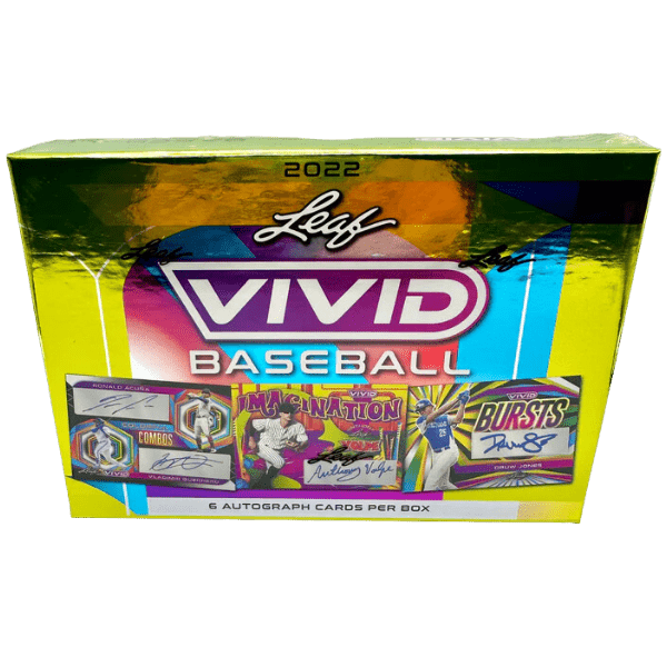 2022 Leaf Vivid Baseball Hobby Box - Trading Card Market