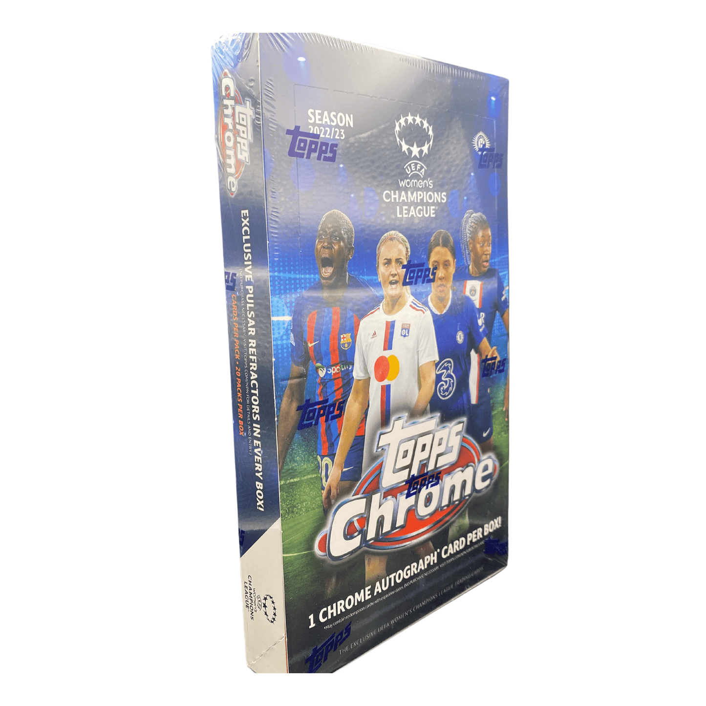 2022/23 Topps Chrome UEFA Women's Champions League Soccer Hobby Box - Trading Card Market