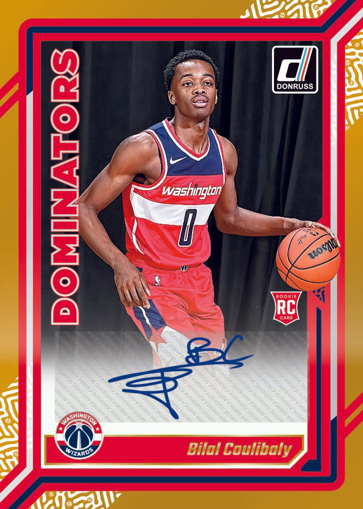 2023/24 Panini Donruss Basketball Cards-Bilal Coulibaly_Dominators