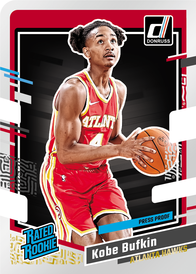 2023/24 Panini Donruss Basketball Cards-Kobe Bufkin_Rated Rookie