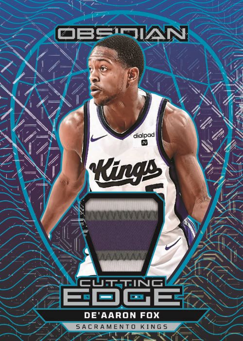 2023/24 Panini Obsidian Basketball Cards - De'Aaron Fox